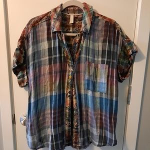 Short sleeve blouse